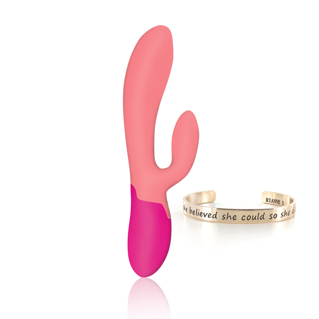 Rianne S – Essentials – Xena Rabbit Vibrator Coral & French Rose