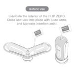 Tenga - Flip Zero 0 Wit glijmiddel