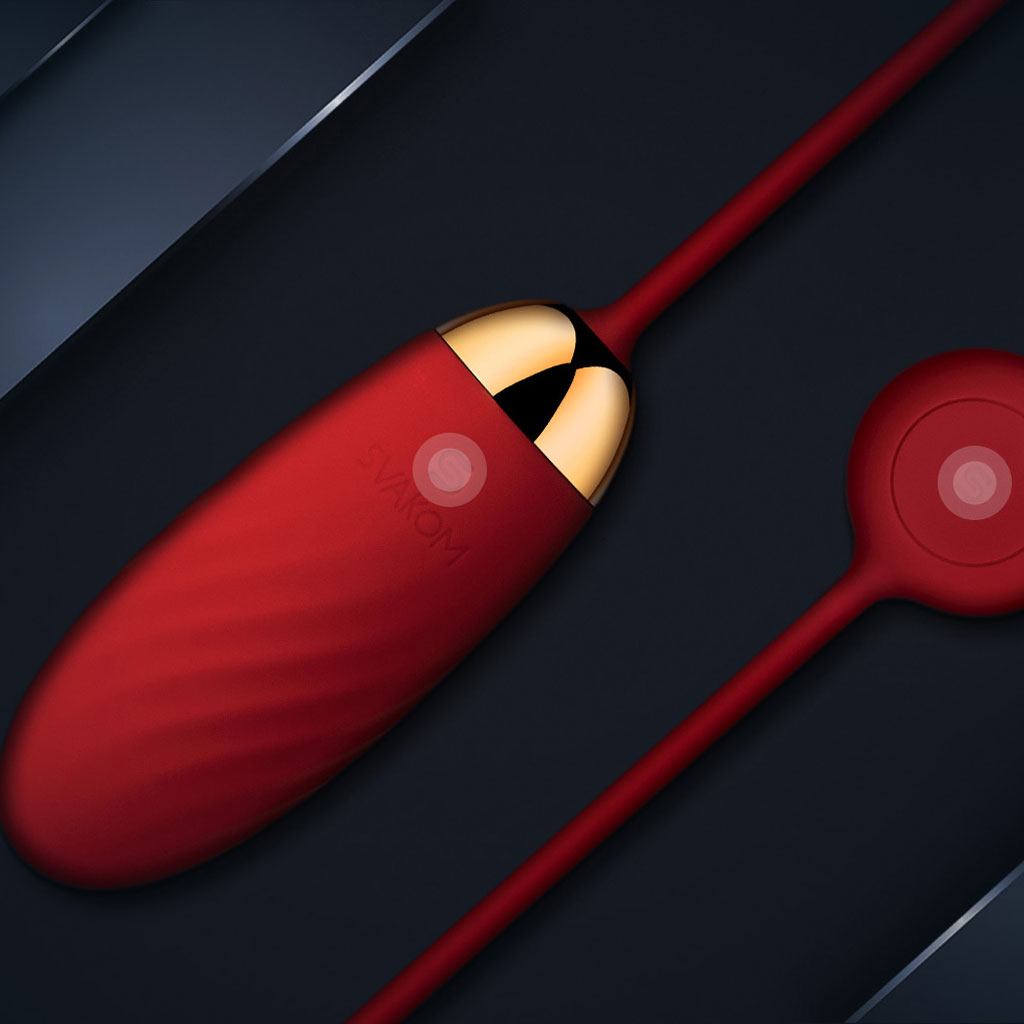 Svakom - Ella NEO Vibratie Ei met App - Rood kopen
