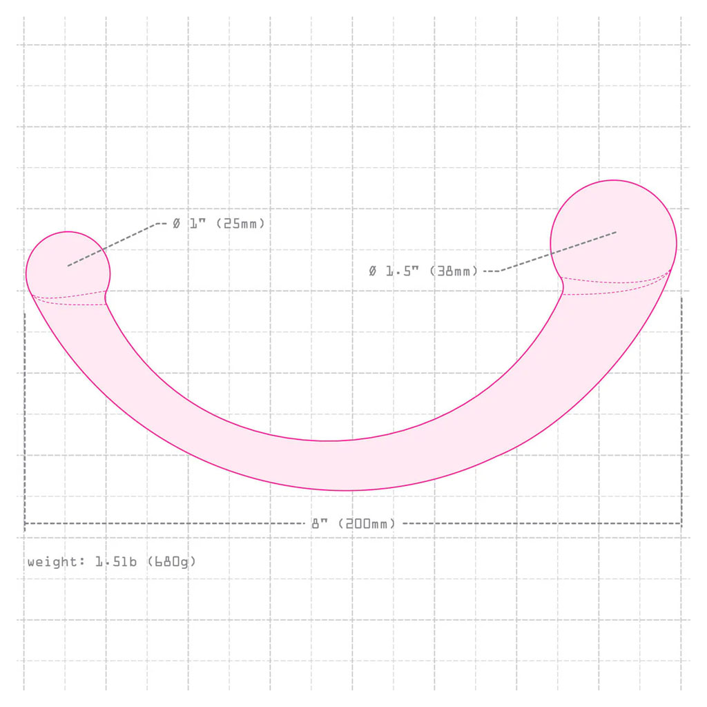 Njoy - Pure Wand Massager lengte