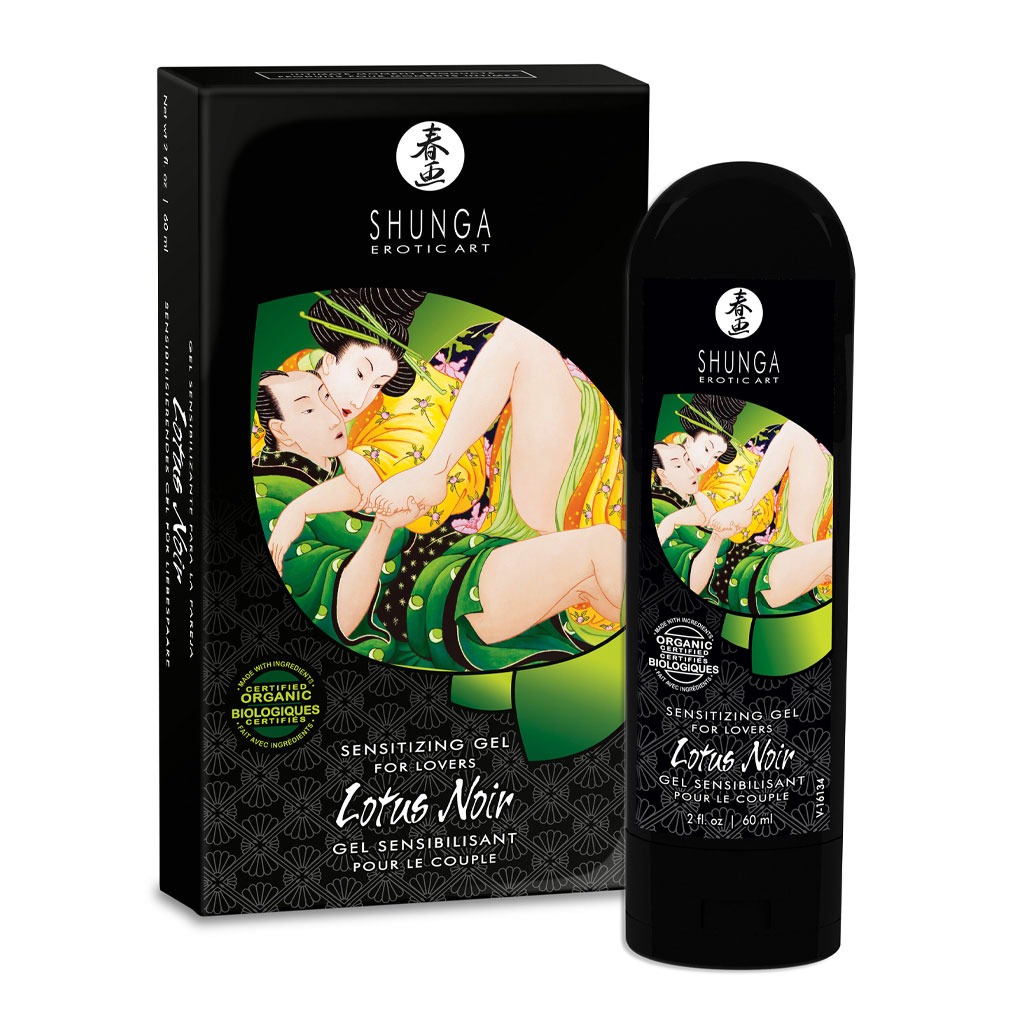 Shunga - Lotus Noir Sensitizing Gel 60ml kopen