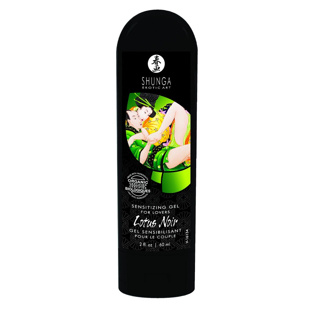 Shunga - Lotus Noir Sensitizing Gel 60ml fles