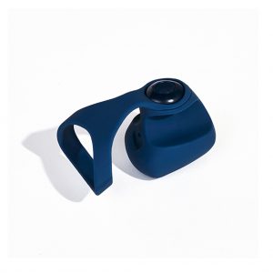 dame fin vinger vibrator blauw