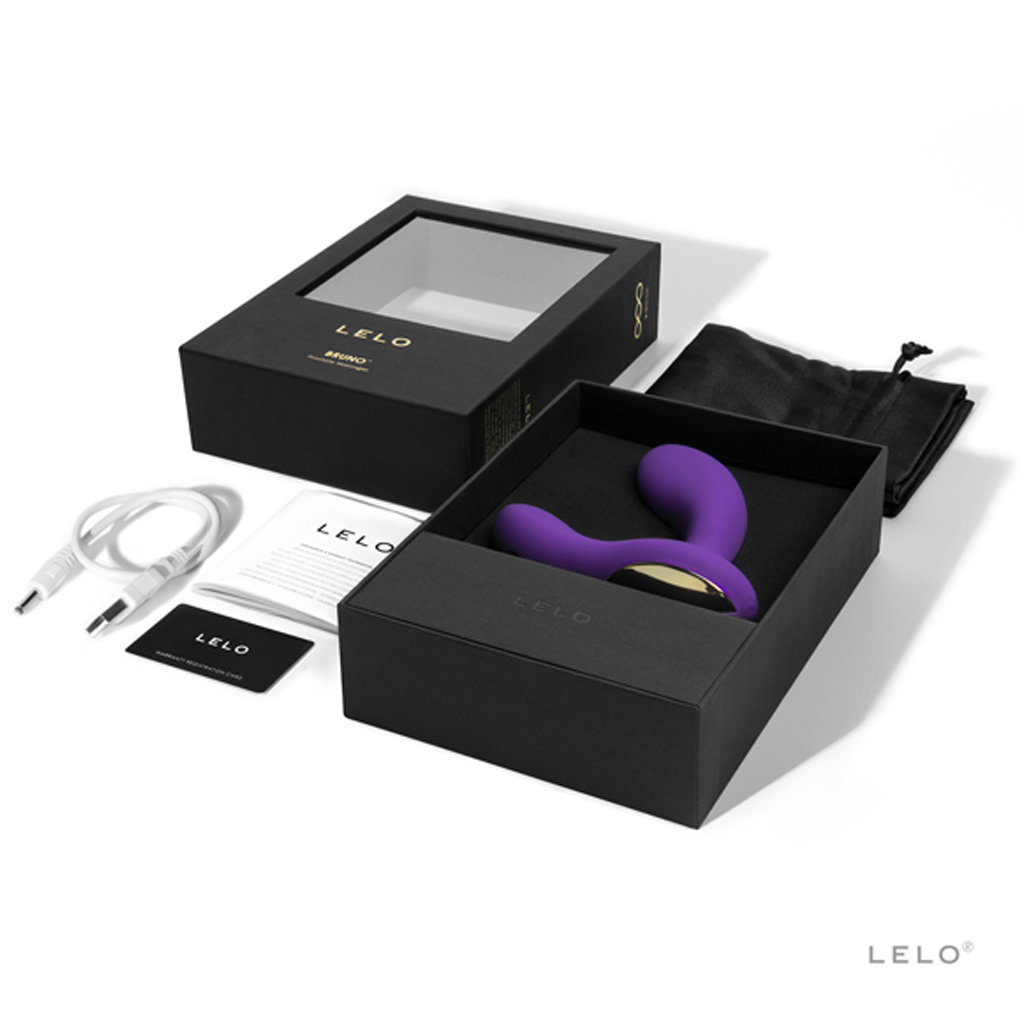 lelo bruno paars prostaat vibrator