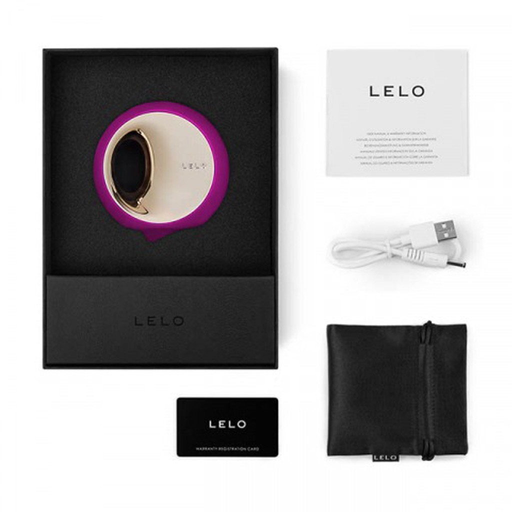 lelo ora 3 tong clit vibrator roze