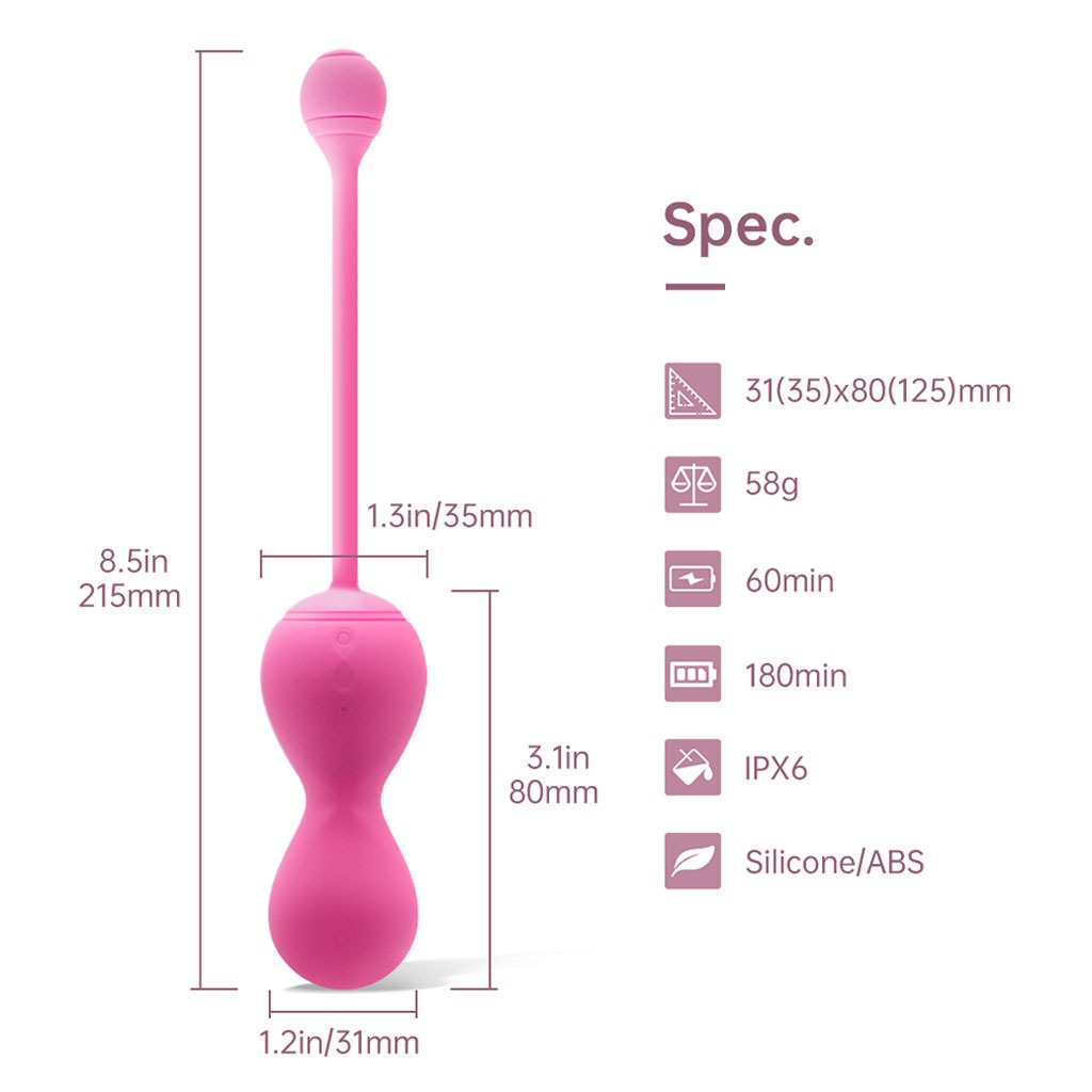 Magic Motion - Smart Kegel Master Balls Pink info