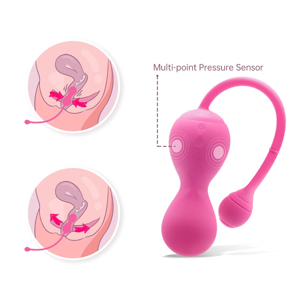 Magic Motion - Smart Kegel Master Balls Pink gebruik