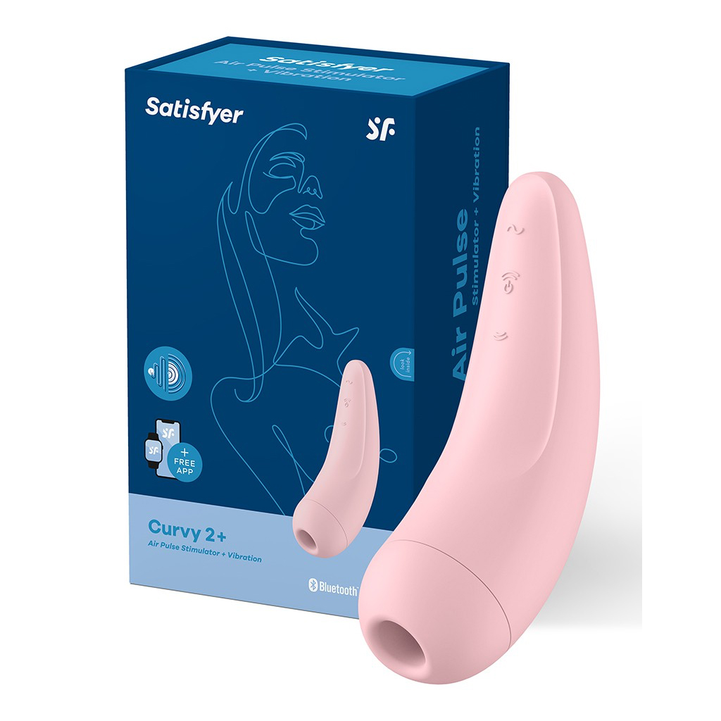 Satisfyer Curvy 2 Roze – Luchtdruk Vibrator