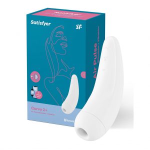 satisfyer curvy 2 luchtdruk vibrator wit