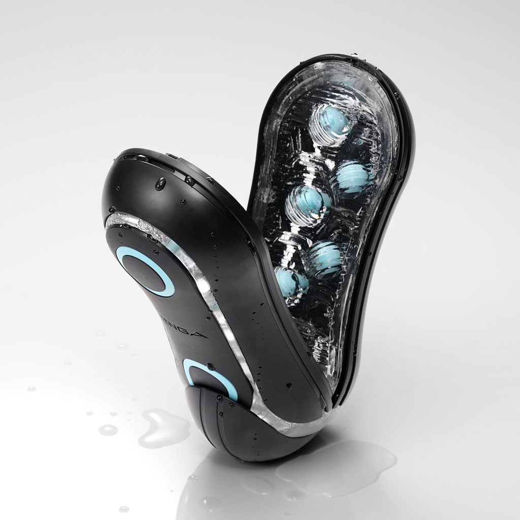 Tenga - Flip Orb Strong Blue Rush waterdicht