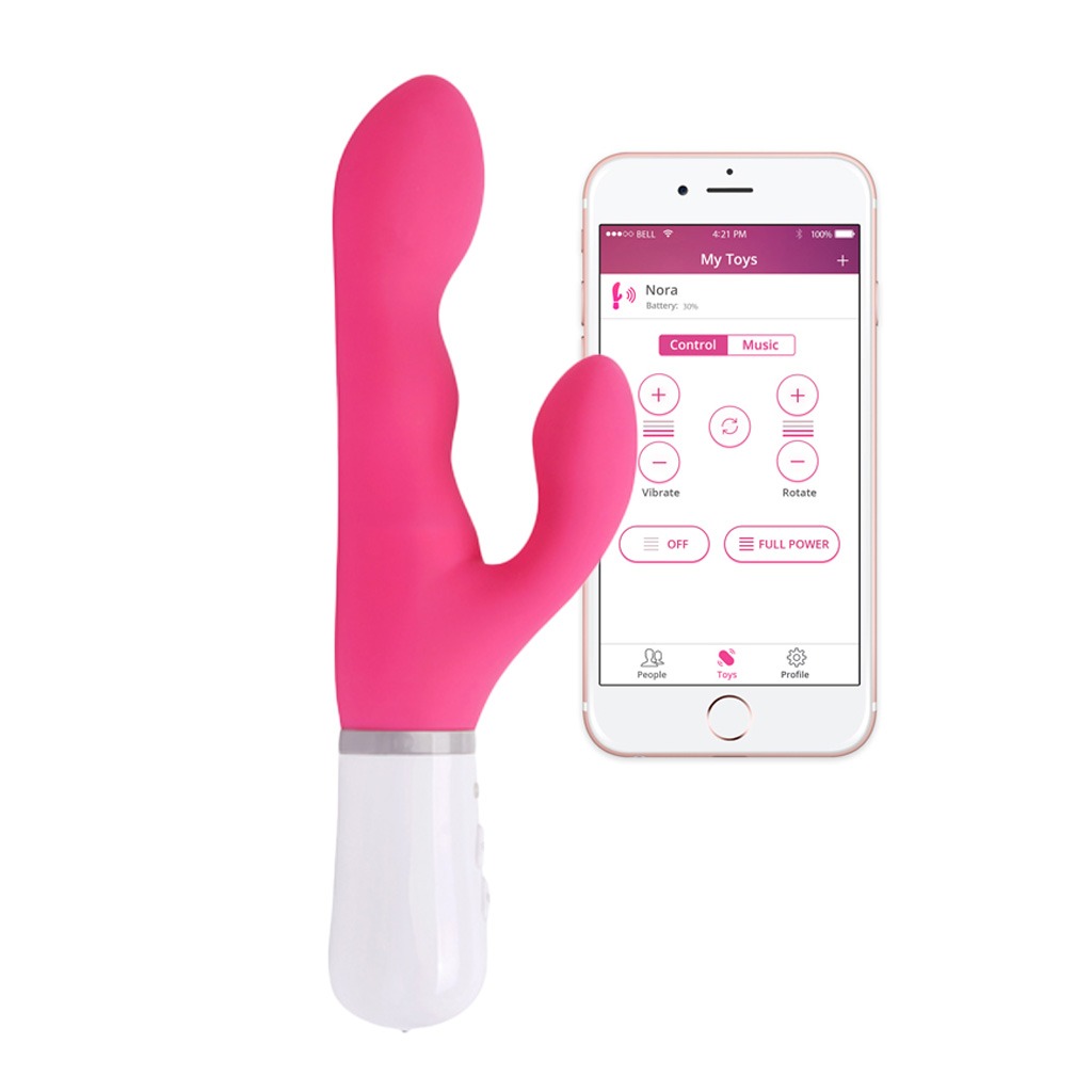 Lovense Nora Rabbit Vibrator - Miss Steel