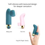 Love to Love - Touch Me Vinger Vibrator Petrol kleur