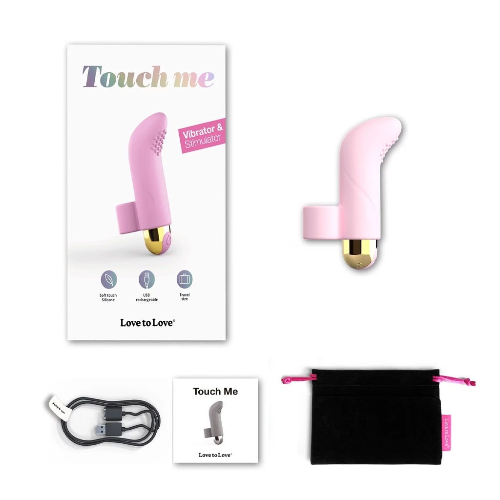 Love to Love - Touch Me Vinger Vibrator Roze inhoud