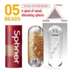 TENGA - SPINNER MASTURBATOR BEADS info
