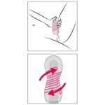 TENGA - SPINNER MASTURBATOR BRICK gebruik