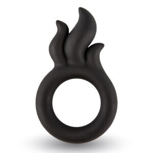 Velv'or - Rooster Hawk Flaming Crest Cockring