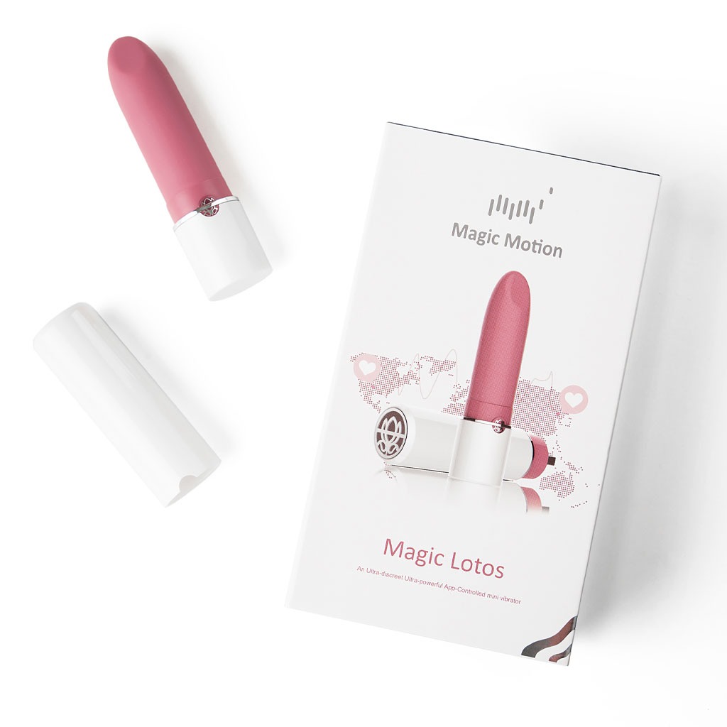 Magic Motion - Lotos Lipstick Vibrator met App doosje
