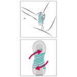 TENGA - SPINNER MASTURBATOR TETRA gebruiken