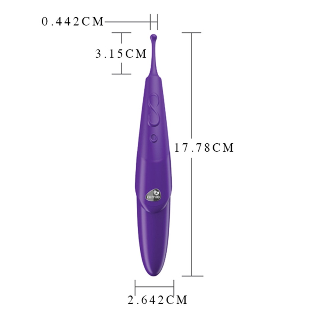 cm lengte hoogte zumio vibrator x