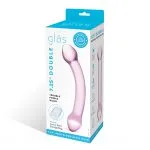 Gläs - Double Trouble Dildo Paars
