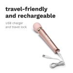 Le Wand - Petite Oplaadbare Massager Rose Gold opladen