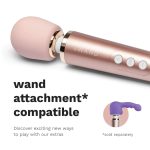 Le Wand - Petite Oplaadbare Massager Rose Gold opzetstuk