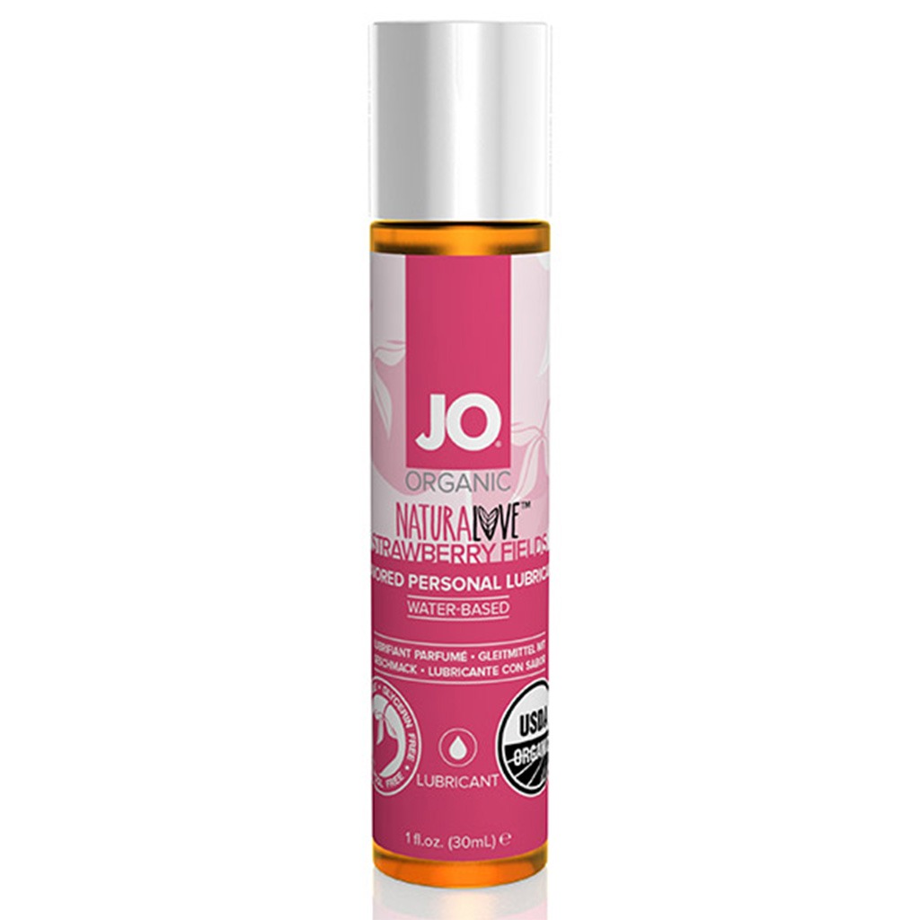 System Jo – Natuurlijk Glijmiddel Aardbei 30ML