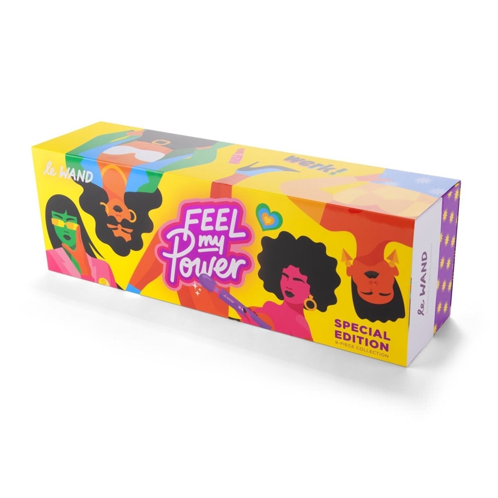 LE WAND - Feel My Power Jade Purple Brown - Limited Edition verpakking