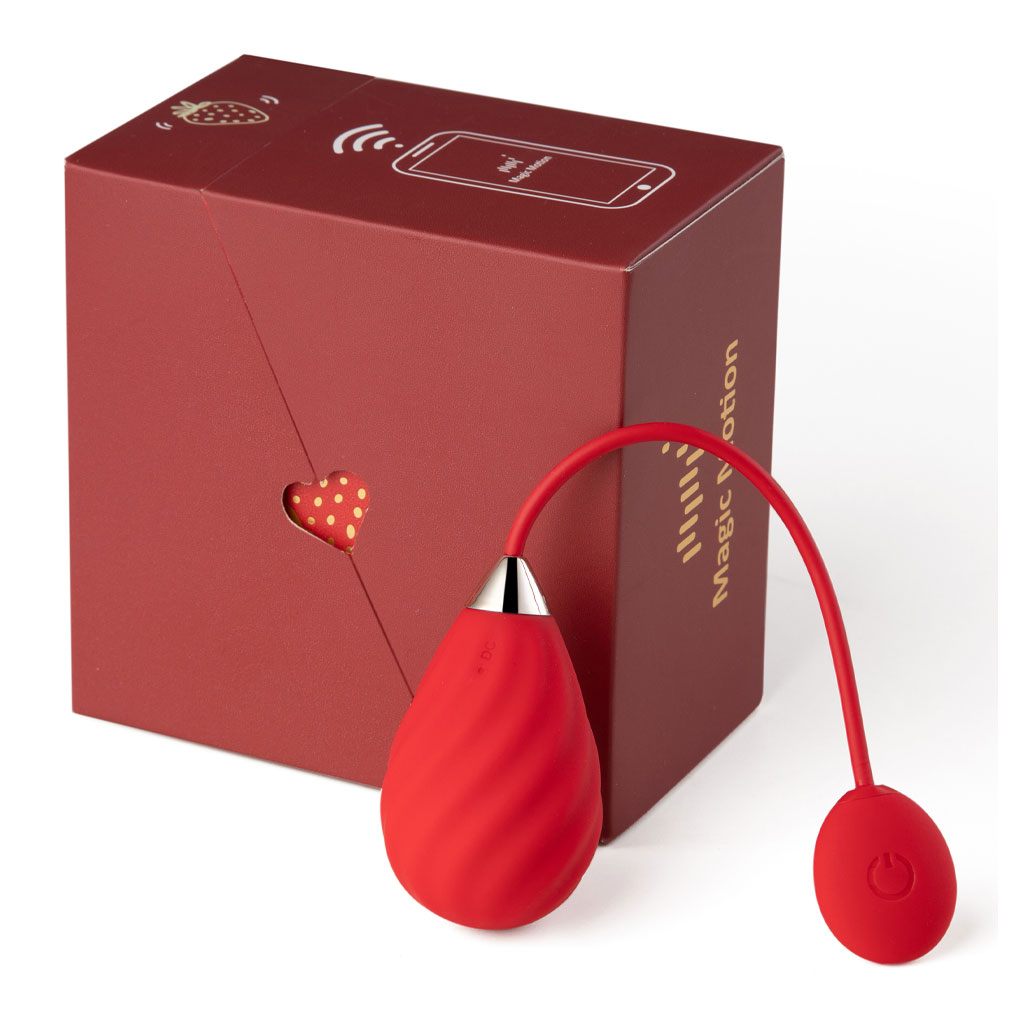 Magic Motion - Magic Sundae Vibratie Ei Rood verpakking