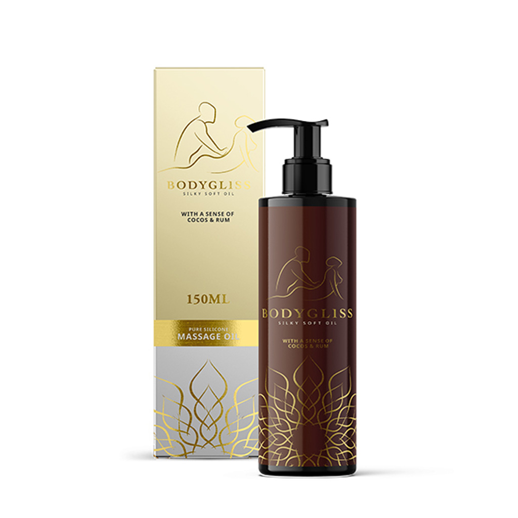 BodyGliss Massage Olie – Cocos & Rum 150ml