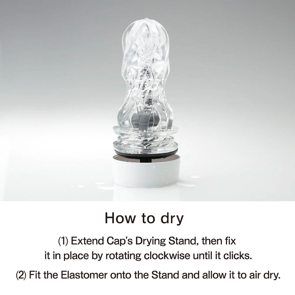 TENGA - Aero Masturbator - Zilver drogen