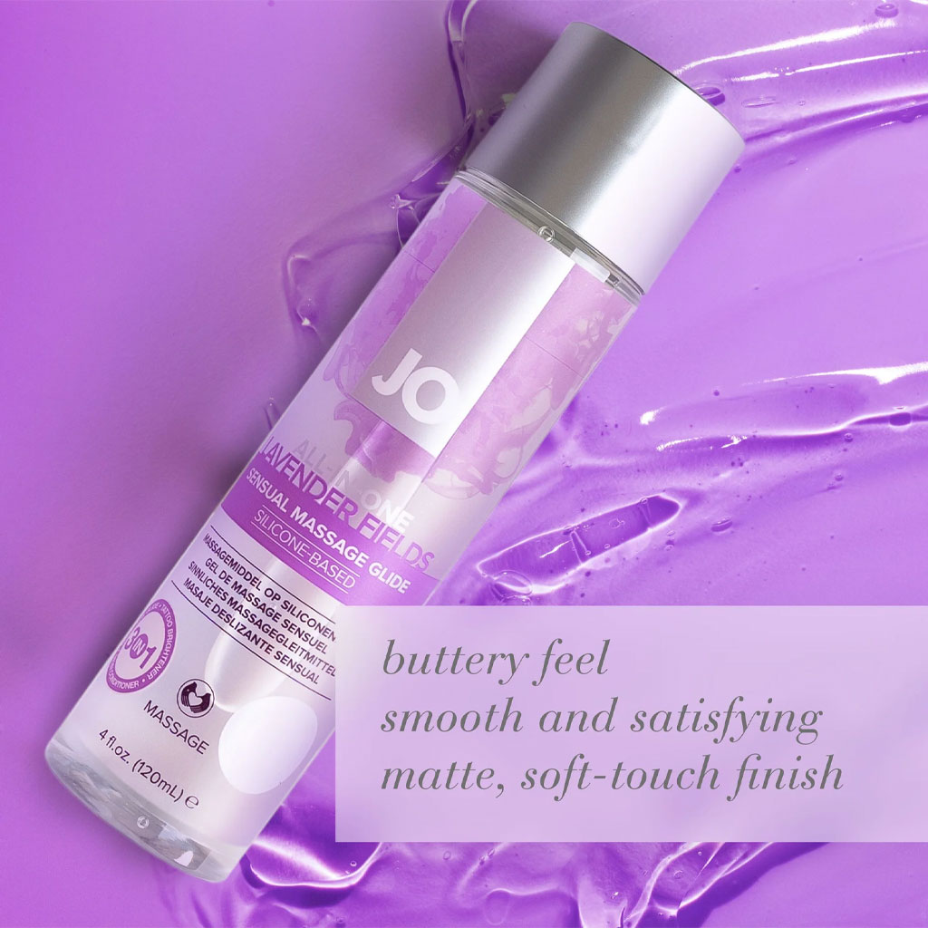 System Jo - ALL-IN-ONE Massage Glide Lavendel 120ml kopen