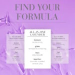 System Jo - ALL-IN-ONE Massage Glide Lavendel 120ml formula