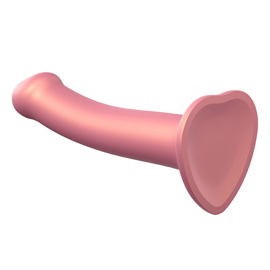 strap on me dildo zuignap oud roze