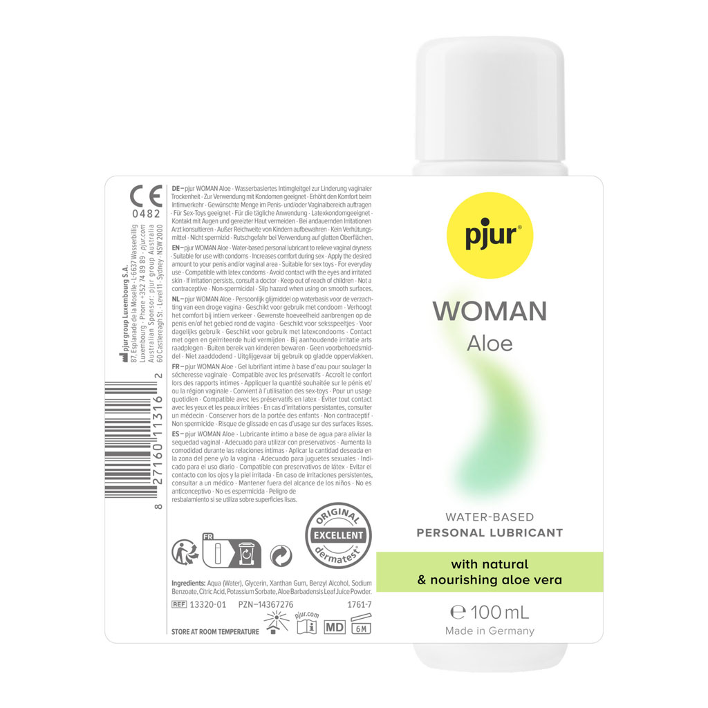 Pjur - Woman Aloe glijmiddel 30ml info