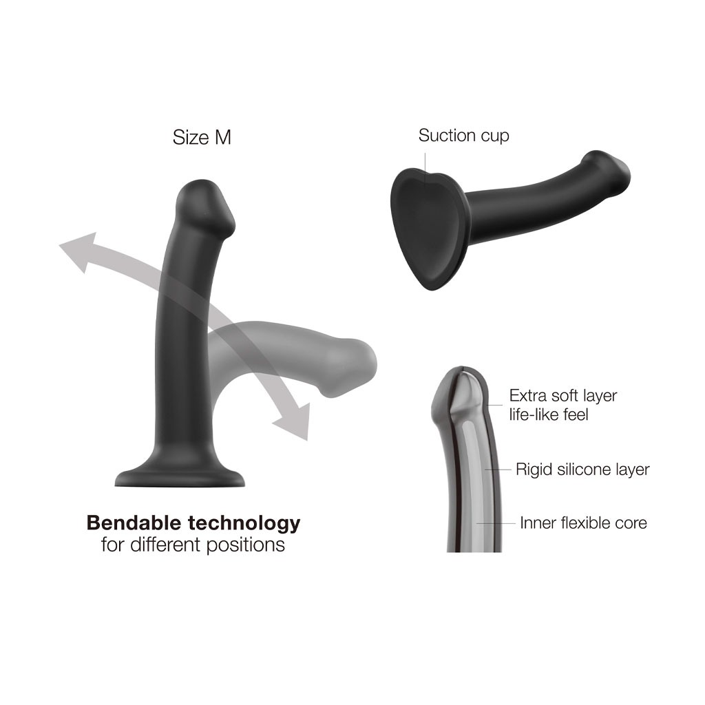 Strap-On-Me - Dildo Zwart info
