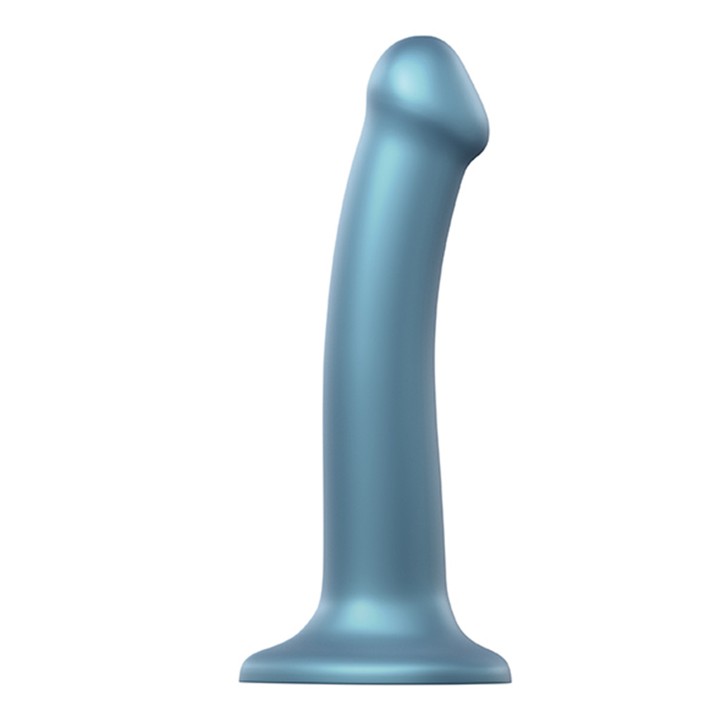 Strap-on-me Dildo Metallic blauw