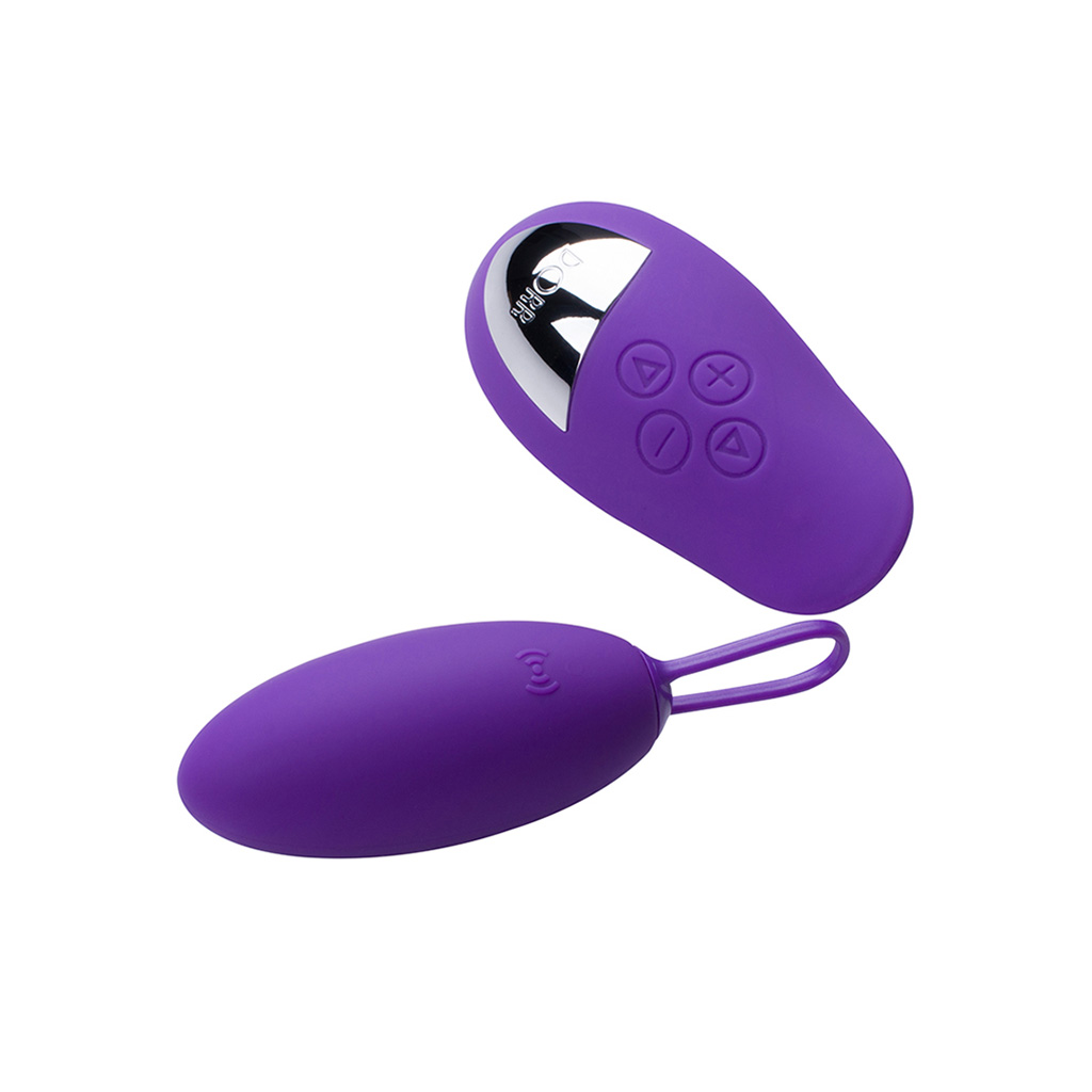 DORR – Spot – Vibrerend Eitje + Opleg Vibrator – Paars