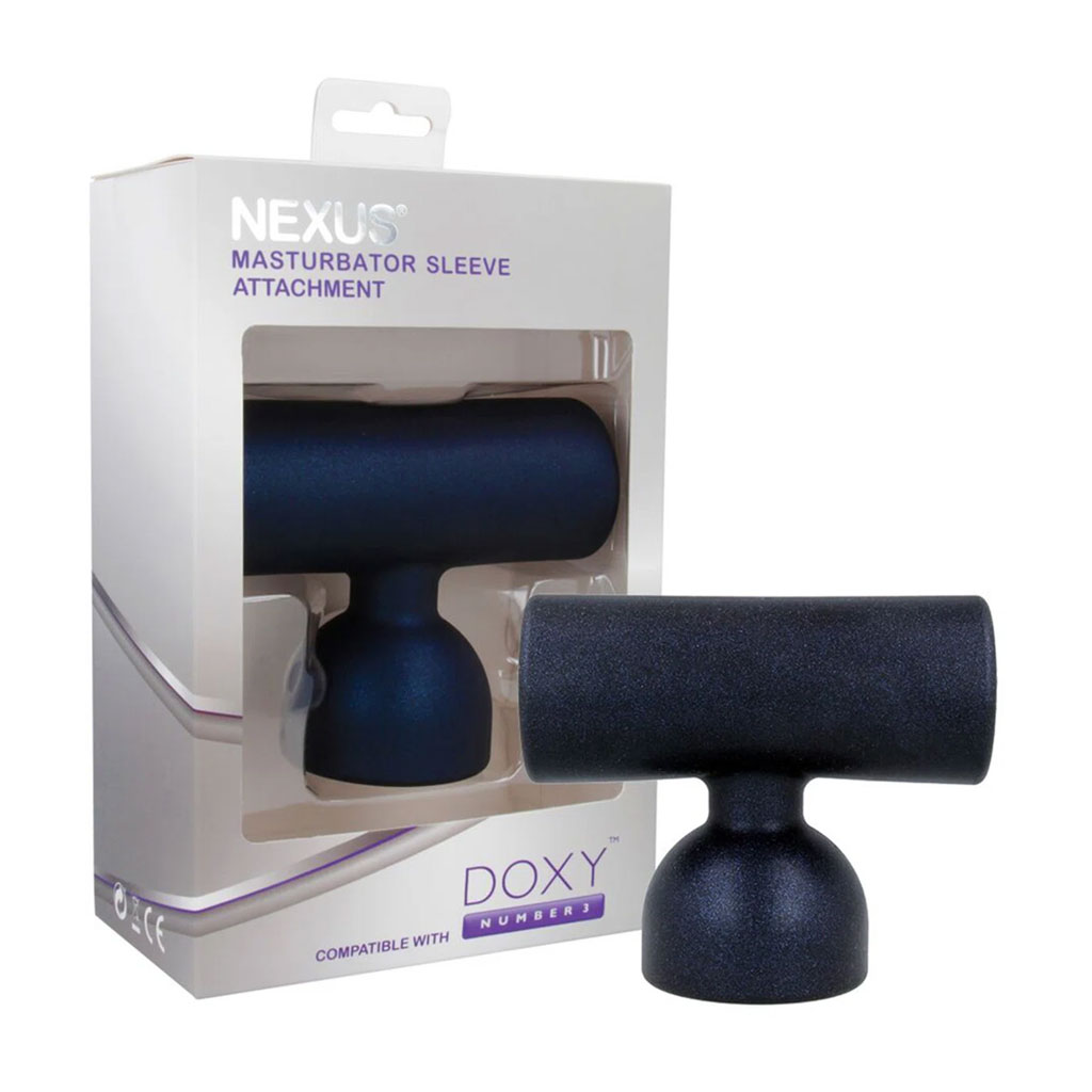Doxy - Masturbator Sleeve opzetstuk by Nexus verpakking