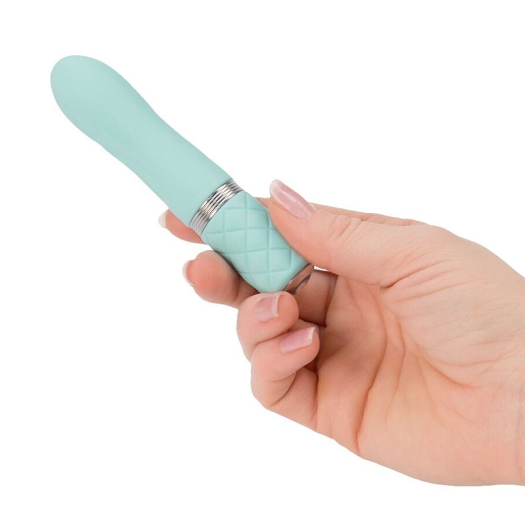Pillow Talk - Flirty Turquoise hand