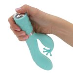 Pillow Talk - Kinky Rabbit Vibrator Turquoise gebruik