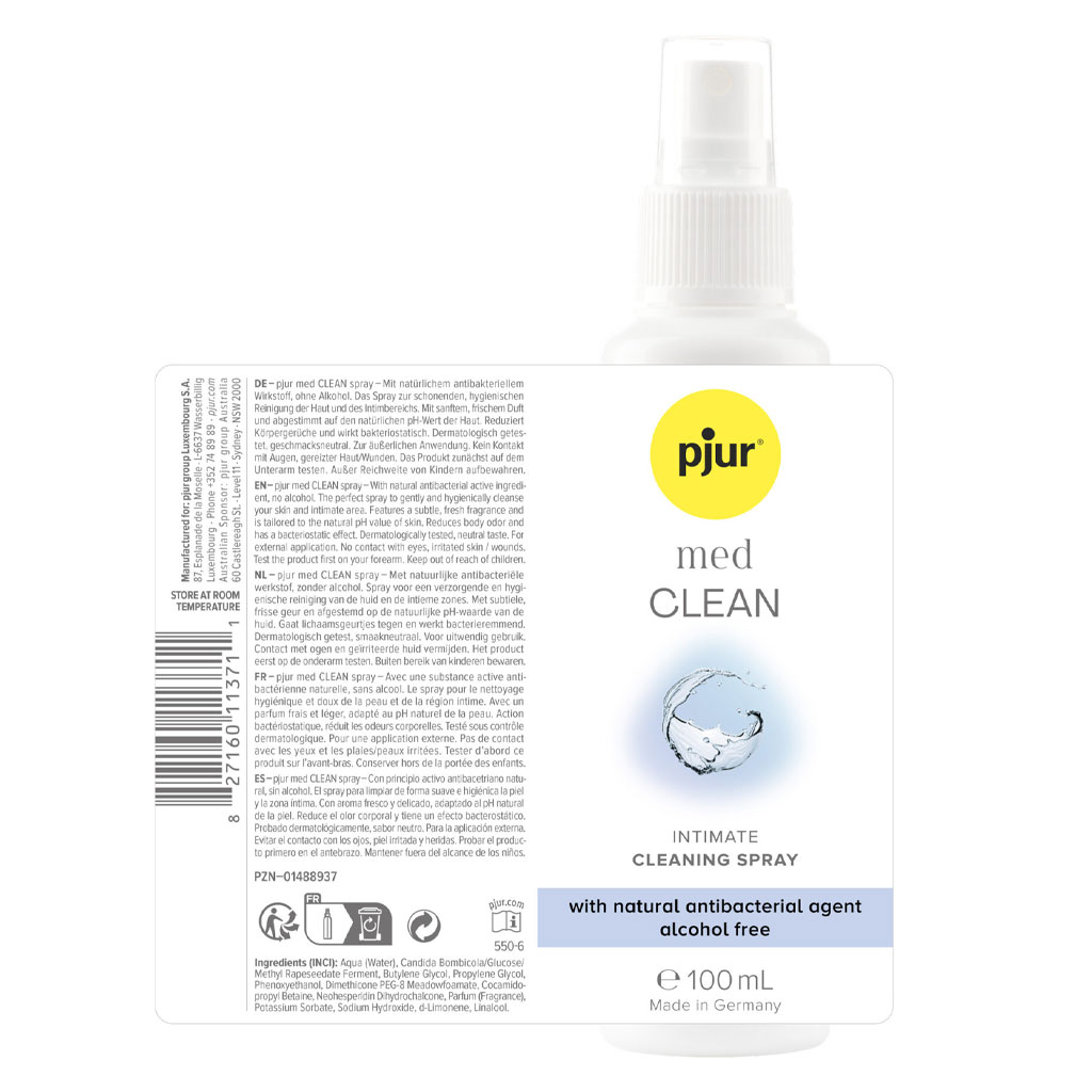Pjur - Med Toy Cleaner 100ml info
