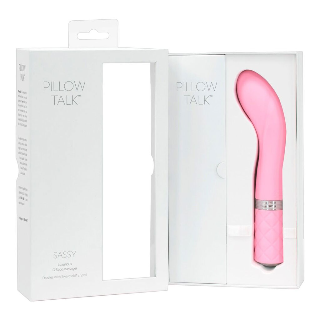 Pillow Talk - Sassy G spot Vibrator Roze verpakking