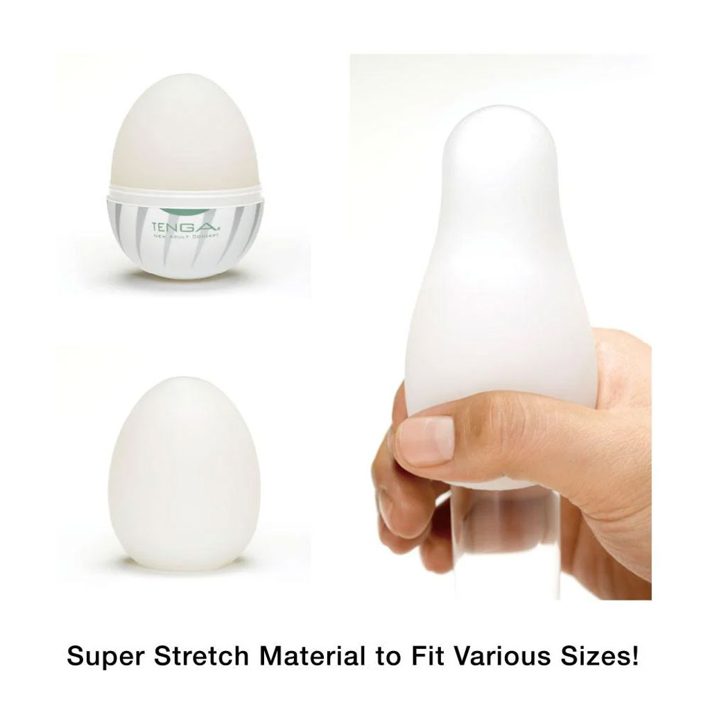 Tenga Egg Thunder Stronger - Masturbatie Ei gebruik