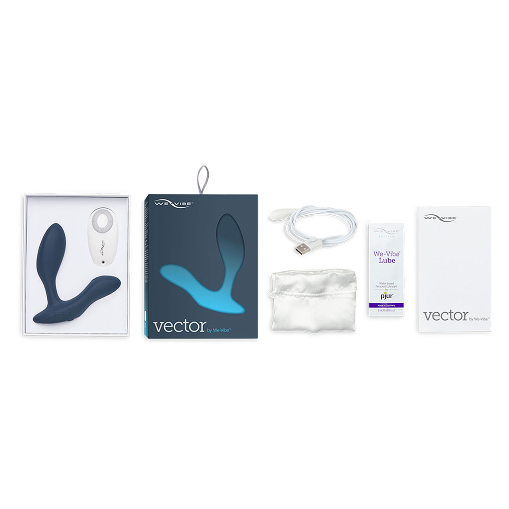 we-vibe prostaat massager met glijmiddel