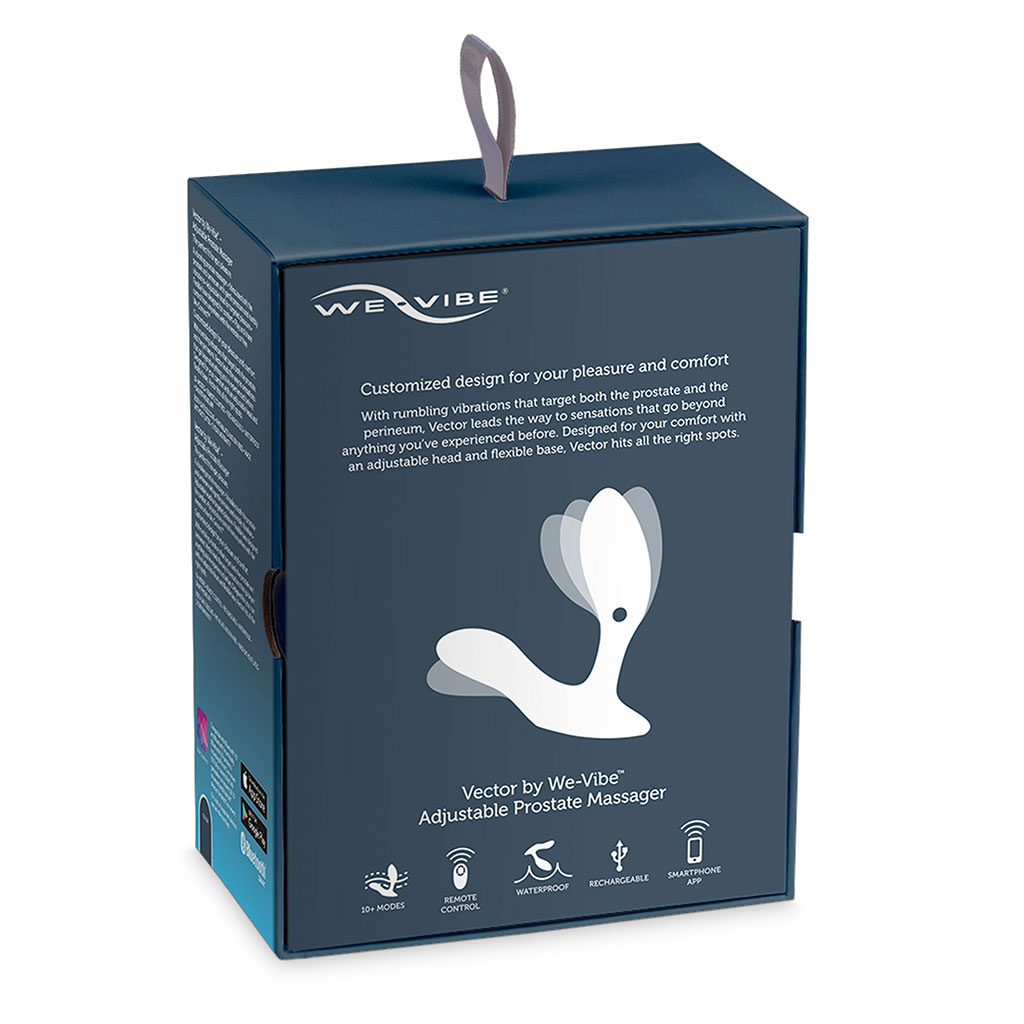 we-vibe vector prostaatmassager mannen