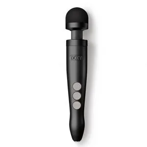 DOXY - DIE CAST 3R Rechargable Wand Massager Matt Black