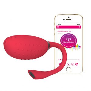 Magic Motion Fugu wearable vibrator rood