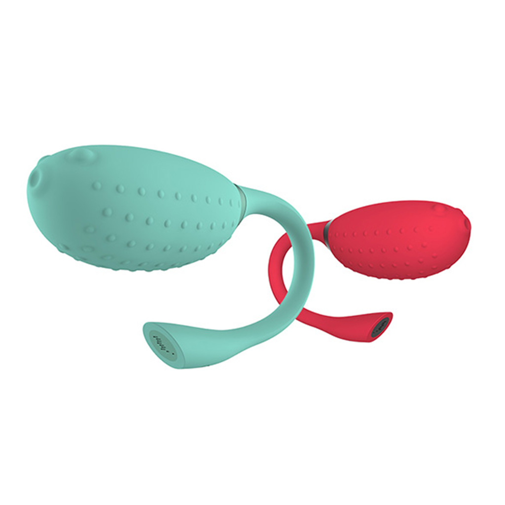 Magic Motion Fugu wearable vibrator rood en groen