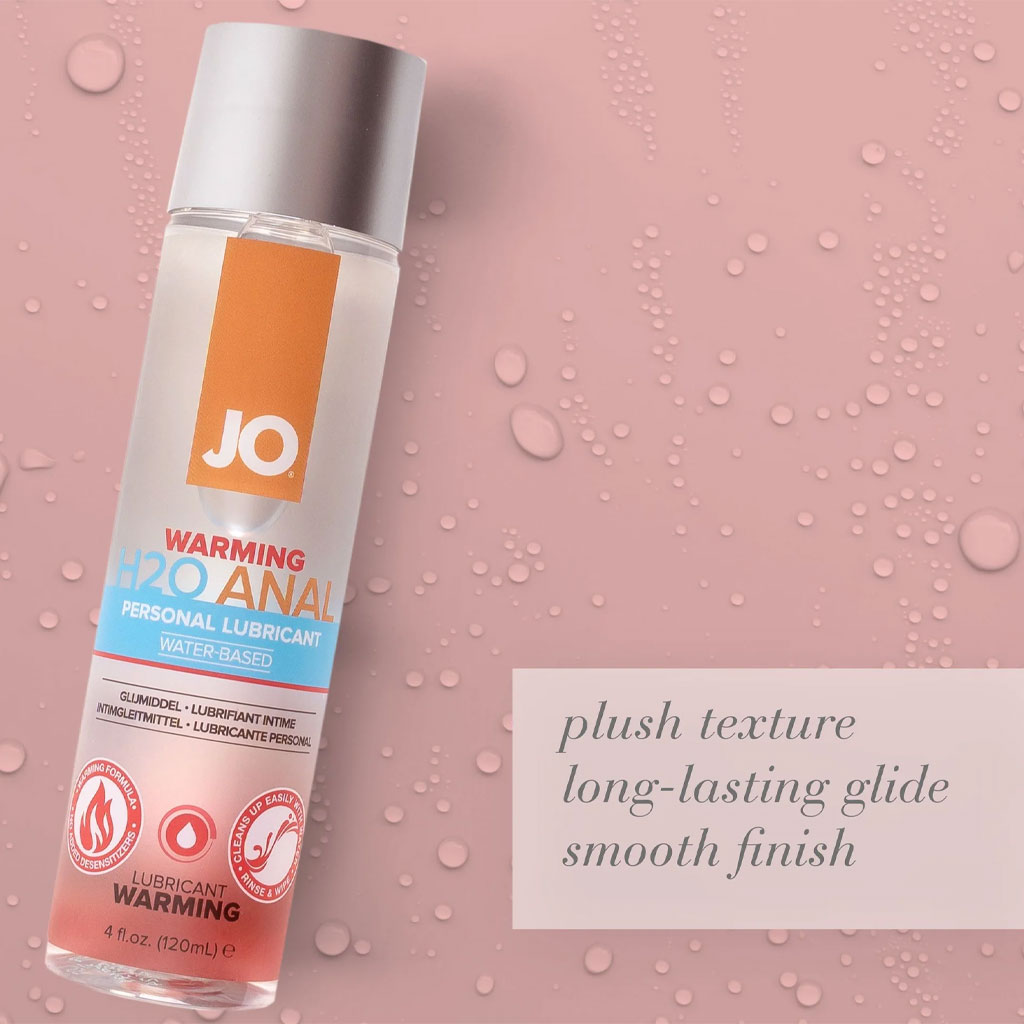 System Jo - Anaal Warming H2O Glijmiddel 60ml gebruik